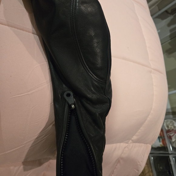 NWOT Harley Davidson FXRG Leather Biker Jacket - Picture 7 of 13